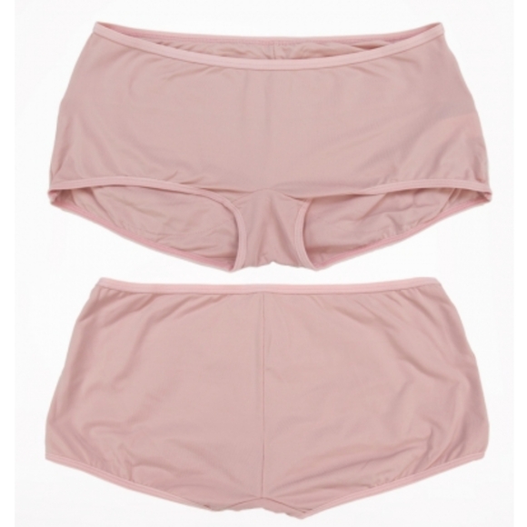 Bubble buns padded BOY SHORT panty pad set - skin pink (S) UNISEX! - Picture 5 of 9